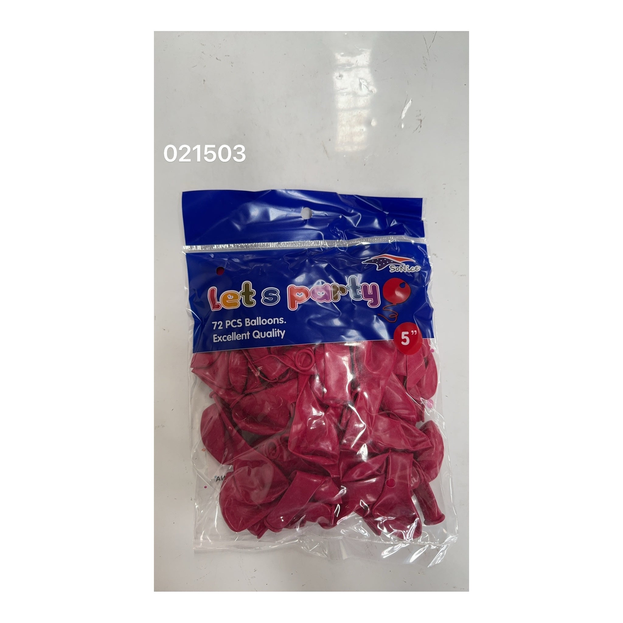 5" Balloon Fuchsia